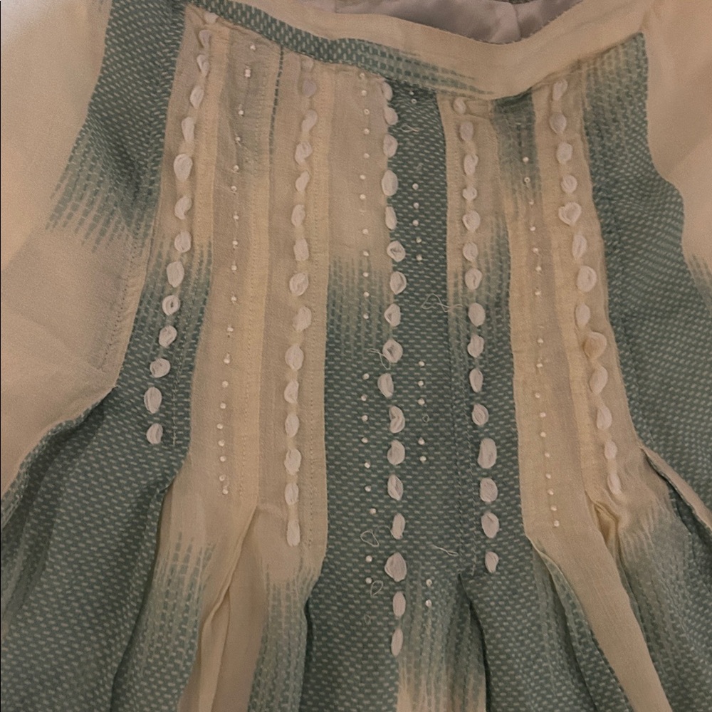 Anthropologie Floreat Far Seas Maxi Skirt - Picture 3 of 10
